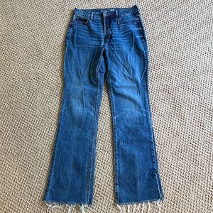 Old Navy Women's Blue Flare Jeans